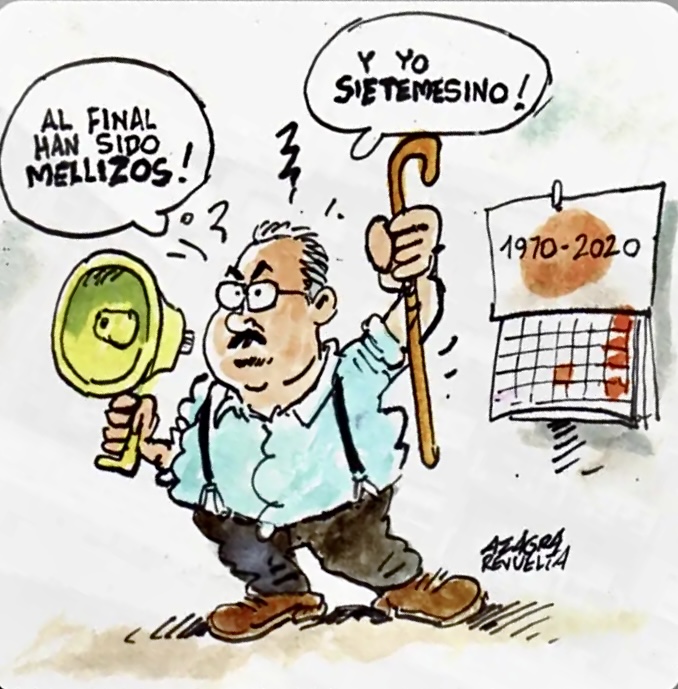 Libros mellizos de un sietemesion!