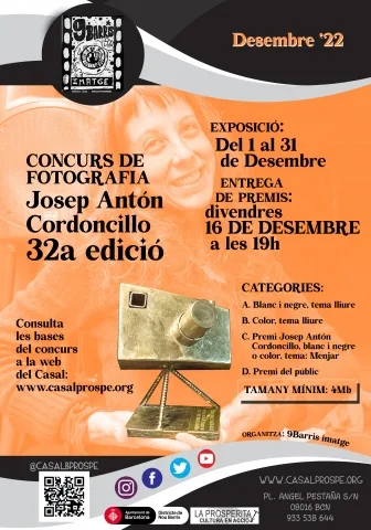 32ª edició del concurs de forografia "Josep Antón Cordoncillo"