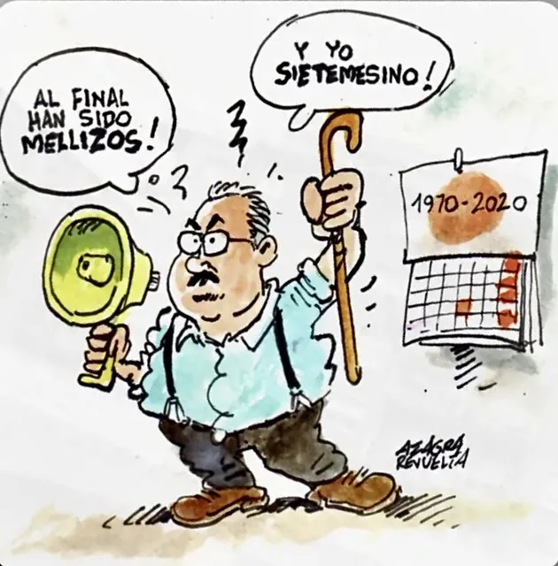 Libros mellizos de un sietemesino!